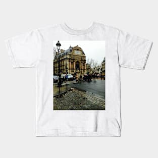 Path through Paris Kids T-Shirt